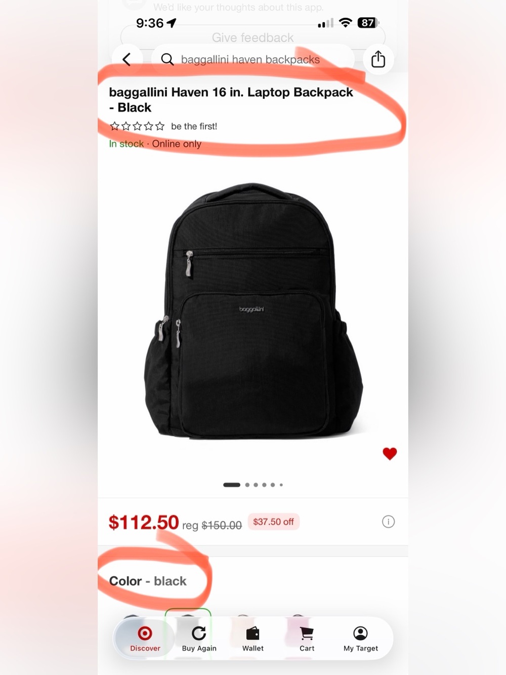 Baggallini Backpack - Picture 11 of 11